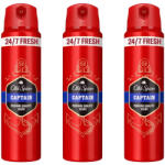 Old Spice Captain dezodor spray férfiaknak (3x200 ml)