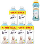 Lenor Öblítő Sensitive 6x1491 ml (426 mosás) + Lenor Cotton Fresh illatgyöngy 495 g (41 mosás)