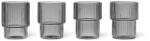 Ferm Living un set de ochelari Ripple 60 ml 4-pack 99KK-SLU04G_90X (100478112) Pahar