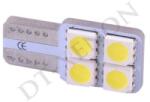 DT-Xenon T10 (W5W) LED 4 SMD Can-Bus - egy oldalra világító