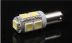 DT-Xenon Bajonett (BA9S - T4W) LED 9SMD Canbus 6500K fehér