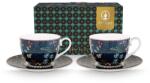 Pip Studio set de cești și farfurioare Berry Blues 280 ml 2-pack 99KK-KBU794_MLC (51.004.197)