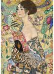 Ravensburger 12001132 - Art Collection - Hölgy legyezővel, Gustav Klimt - 1000 db-os puzzle (12001132)
