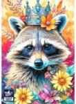Black Sea BS82505 - Among the Flowers - Raccoon - 500 db-os puzzle (BS82505)