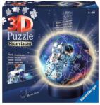 Ravensburger 11264 - Világűr - 72 db-os 3D világító gömb puzzle (11264)