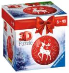 Ravensburger 11495 - Rénszarvas karácsonyi dísz - 72 db-os 3D puzzle (11495)