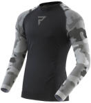 Rebelhorn Férfi motoros thermo felső Rebelhorn Freeze II Jersey, kompressziós zónák, légáteresztő anyag, varrásmentes technológia M fekete-terepszínű