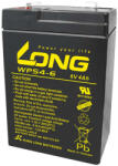 Long WPS4-6 zselés akkumulátor 6V 4Ah (WPS4-6) - akkuboltencs