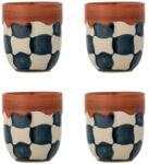 Bloomingville set căni Check 375 ml 4-pack 99KK-FIU0BL_MLC (82072604)