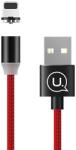 USAMS SJ292USB02 mágneses Lightning töltőkábel piros (1299154) (SJ292USB02) (SJ292USB02)