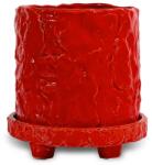 Byon ghiveci de flori cu farfurie Muddy S/17, 5 x 18 cm x Emma Widell 99KK-DOU049_33X (5295303306)