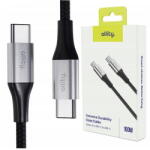 Allity Cablu de date si incarcare AUC-01 USB-C to USB-C 100W 2m Negru