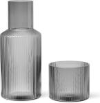 Ferm Living carafă cu sticlă Ripple Small Carafe Set 500 ml 99KK-KBU5B4_90X (100124112)