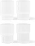 Ferm Living un set de ochelari Ripple 200 ml 4-pack 99KK-SLU04E_00X (1104269322) Pahar
