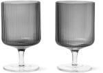 Ferm Living set de pahare cu picior pentru vin din sticlă suflată 270 ml 99KK-SLU09A_99X (100489112) Pahar