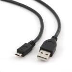 Gembird Cablexpert USB 2.0 --> micro-USB 10cm, fekete (CCP-MUSB2-AMBM-0.1M) (CCP-MUSB2-AMBM-0.1M) (CCP-MUSB2-AMBM-0.1M)