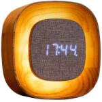 Gingko Design ceas cu alarmă led Lumos 12, 5 cm culoarea alb 99KK-ZEU04A_00X (G076S.AH)