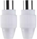 EMOS IEC csatlakozó egyenes 2db/bliszter