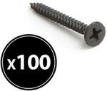 HANDY Gipszkarton csavar, fém menetes (100db/csomag) 3, 5 x 35 mm (04801)