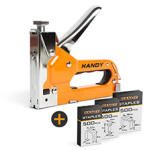 HANDY Tűzőgép szett - tűzőgép + 3 féle kapocs (10442)