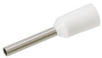  Vezetékre erősíthető érvéghüvely 0.5 mm2 vezetékekhez, fehér (100 db) (05497)