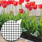  Műanyag kerítésháló, 17x17 mm szemméret (0.8 x 50 méter) fekete (Kerítés háló K80 fekete)