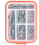 HANDY Műanyag tipli készlet (100db/csomag) rendszerező dobozban (04286)