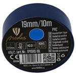 NEDES Szigetelőszalag (19mm/10 méter) kék - villanyszerelési segédanyag (TP1910/BL)