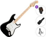 Squier Affinity Series Stratocaster MN WPG Basic SET Black Chitară electrică