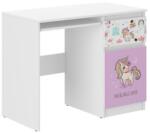Wooden Toys Ifjúsági Íróasztal Modern N33 Rózsaszín Unikornis 50 x 96 x 77 cm