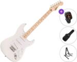 Squier Sonic Stratocaster HT MN Basic SET Alb Arctic Chitară electrică