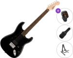 Squier Sonic Stratocaster HT H LRL Basic SET Black Chitară electrică
