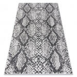 My carpet company My Carpet Company Fonott Sizal Sion Kígyó Bőre 22162 Lapos Szövött Ecru/Fekete 200x290 cm Szőnyeg