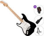 Squier Sonic Stratocaster LH MN Basic SET Black Chitară electrică