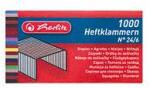 Herlitz Heftklammer No24/6 verzinkt 1000er Schacht (8760514) (8760514) (8760514)