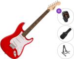 Squier Sonic Stratocaster HT LRL Basic SET Torino Red Chitară electrică