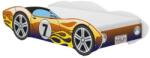 Wooden Toys Corvetta Autós Gyerekágy 160 x 80 cm Kaméleon - Matraccal