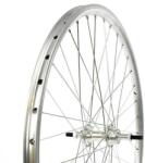 Malvestiti Velogo Malvestiti 26-os (559x24 mm) MTB hátsó kerék, menetes racsnihoz, csavaros tengellyel, ezüst színű