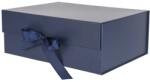 PROMO Díszdoboz PROMO összehajtható 33x25x12, 5 cm sötétkék (775186) - vectraline