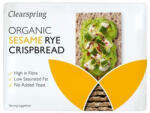 Clearspring Bio Rozs Ropogós kenyér Szezámos 200g