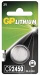 GP Batteries GP CR2450 Lithium gombelem 1db/bliszter (B15851) - iconink