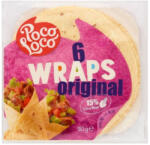 Poco Loco wraps lágy tortilla 370g