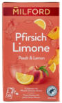 Milford őszibarack-citrom ízű gyümölcstea (20x2, 25g) 20db