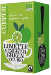 Cupper bio lime&ginger lime-gyömbér zöld tea (20x1, 75g) 20db