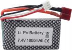 WL Toys Lítium akkumulátor 7, 4 V 1800 mAh T-dugó Wltoys A959-B A969-B A979-B K929-B