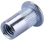 Fortum szegecsanya klt. 30 db, M5, POP-NUT, horganyzott acél, kerek, nyitott, lapos peremű, rovátkolt FORTUM (4770685) - sipibolt