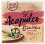 Acapulco bio lágy tortilla búzakorpával 240g