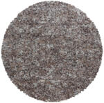 Ay Enjoy 4500 160x160 cm Bézs Shaggy Kör Szőnyeg