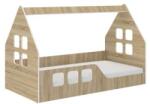 Wooden Toys Montessori Házikó Gyerekágy Sonoma 160 x 80 cm - Balos