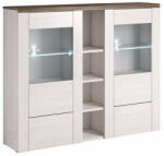  Szekrény Salelbo 105 (Világos vörösfenyő + Triufel tölgy)